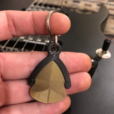Bộ đế giữ phím và phím gảy dành cho đàn guitar!