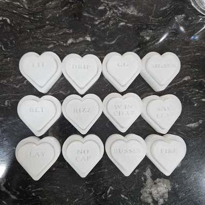 Trái tim Fidget Clicker 3D - Món quà Valentine cực chất