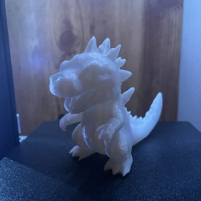 Mô hình Chibi Godzilla 3D dễ thương trang trí bàn làm việc