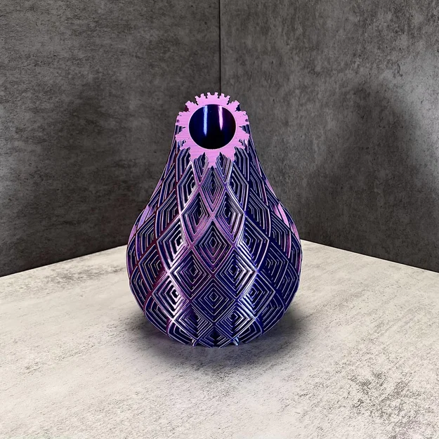 Bộ bình hoa trang trí Bulb Vases in 3D hiện đại độc đáo - Image 6