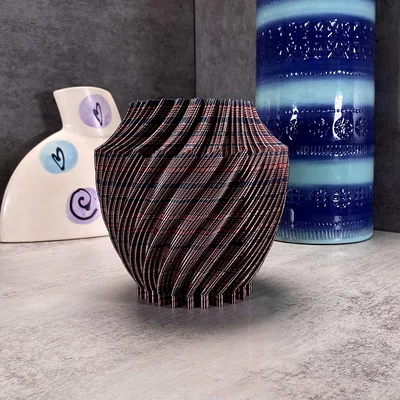 Bộ chậu cây trang trí Vortex Planters in 3D đẹp mắt