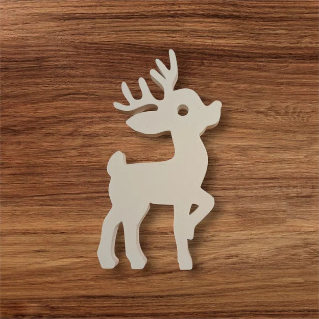 Mô hình tuần lộc trang trí cây thông Noel in 3D siêu xinh - Image 1