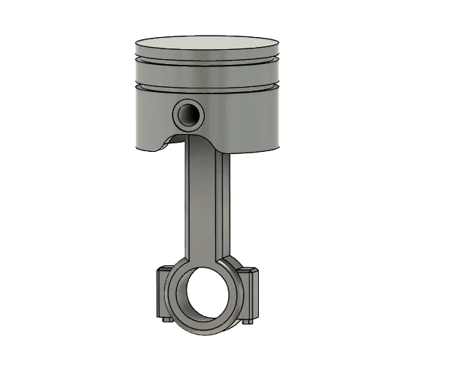 Móc khóa hình Piston in 3D độc đáo cho dân mê xe - Image 2