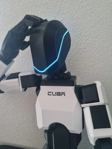 Đầu robot LED cho Dummy 13 phiên bản 500% (LED Head Mod) - Image 1