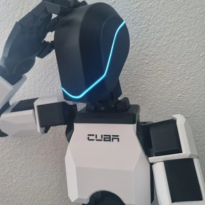 Đầu robot LED cho Dummy 13 phiên bản 500% (LED Head Mod)