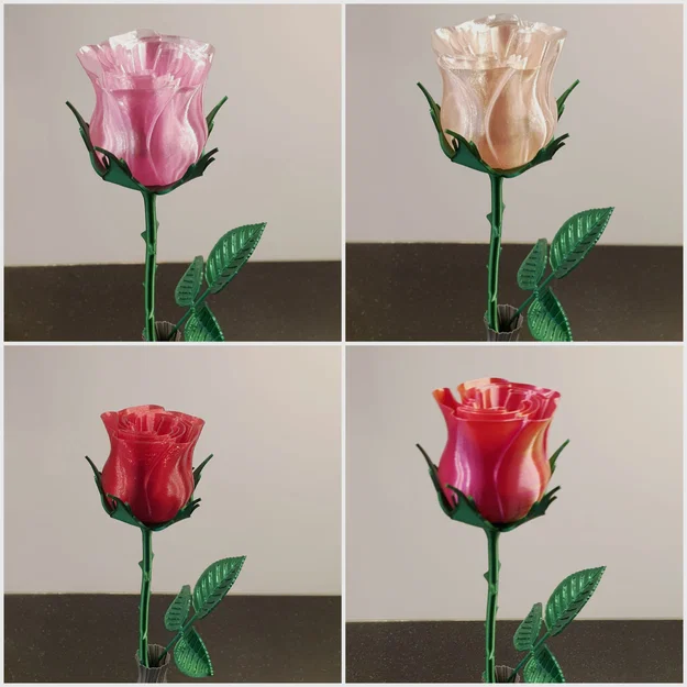 Thân hoa hồng XL - Tùy biến thay đổi màu sắc hoa - Image 1