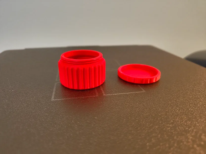 Bộ hũ đựng đồ nhỏ có nắp vặn - File 3D in ấn tiện lợi - Image 2