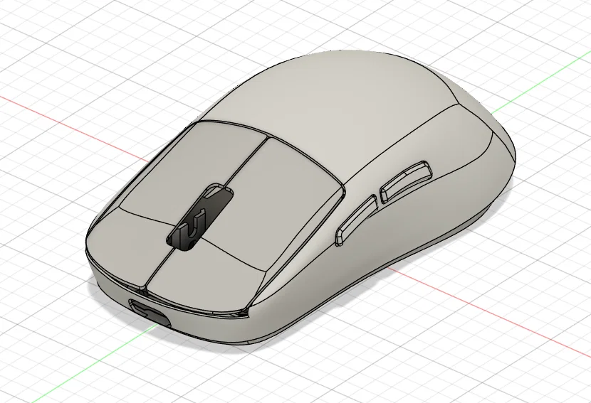 Vỏ chuột OP1 cho mạch VGN F1 - Image 1