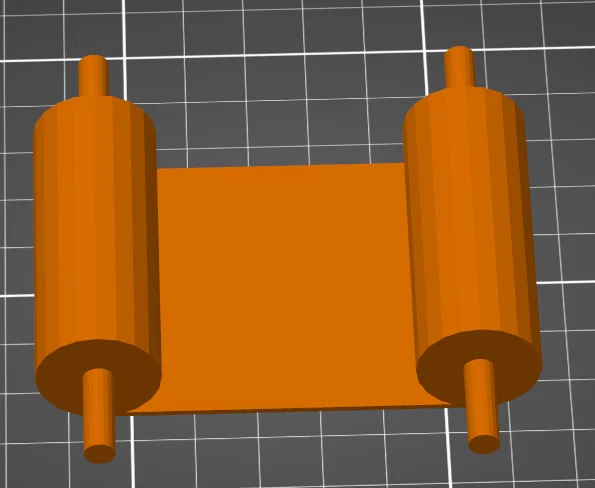 Mô hình Cuộn kinh Torah (Kinh Thánh Do Thái) - Image 1