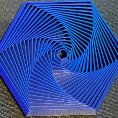 Mô hình đồ chơi Hex Fidget hình lục giác độc đáo để giải tỏa căng thẳng