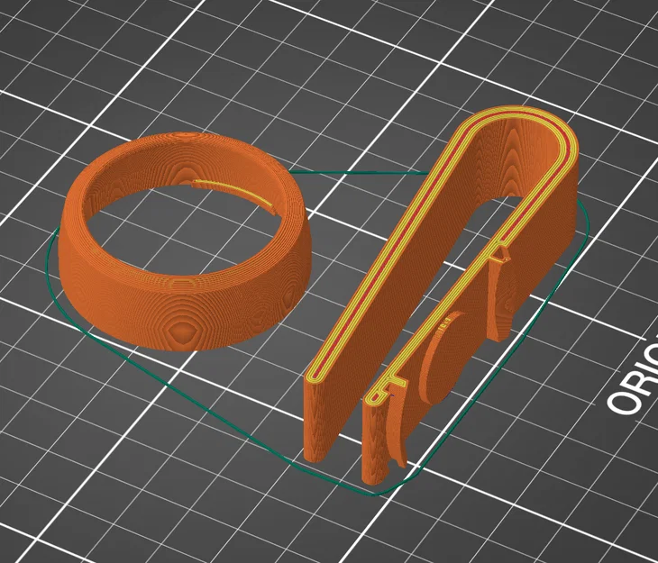 Ngàm kẹp tấm chắn nắng cho OOONO CO-DRIVER NO1 - Image 5