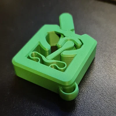 Móc khóa công tắc Wobble Toggle Fidget