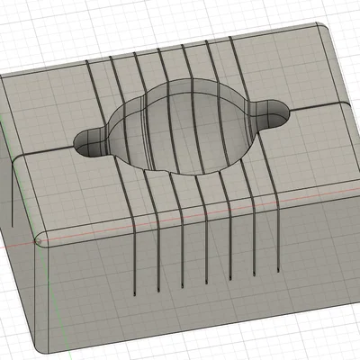 Khuôn cắt não chuột (Coronal, 40-75g)