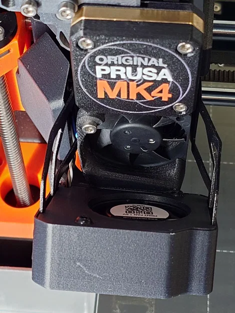 Tấm chắn quạt hotend cho Prusa Core One/MK4/MK4S - Bản remix kiểu XL - Image 2