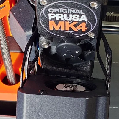 Tấm chắn quạt hotend cho Prusa Core One/MK4/MK4S - Bản remix kiểu XL