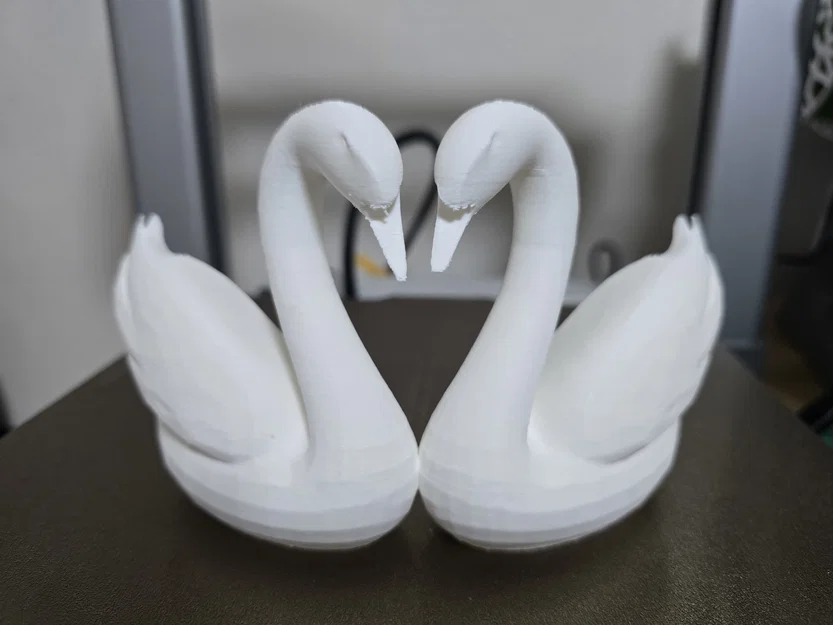 Mô hình Thiên Nga Tình Yêu 3D (Swan Love) tinh tế làm quà tặng - Image 1