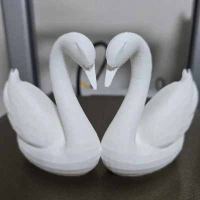 Mô hình Thiên Nga Tình Yêu 3D (Swan Love) tinh tế làm quà tặng