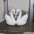 Mô hình Thiên Nga Tình Yêu 3D (Swan Love) tinh tế làm quà tặng - Thumbnail 2