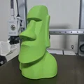 Tượng đầu đá Moai (Easter Island Stone Head) - Mô hình in 3D trang trí - Thumbnail 3