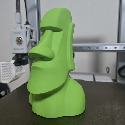 Tượng đầu đá Moai (Easter Island Stone Head) - Mô hình in 3D trang trí