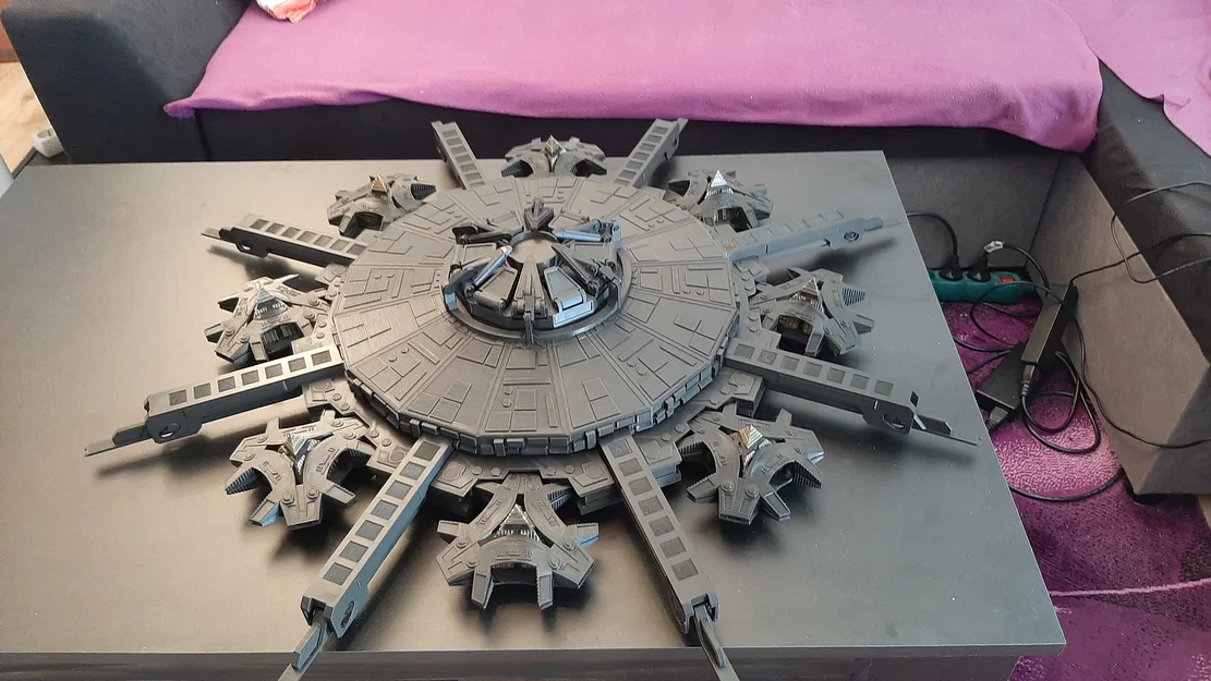 Mẫu in 3D tàu mẹ của Anubis - Stargate - Image 1