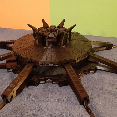 Mẫu in 3D tàu mẹ của Anubis - Stargate