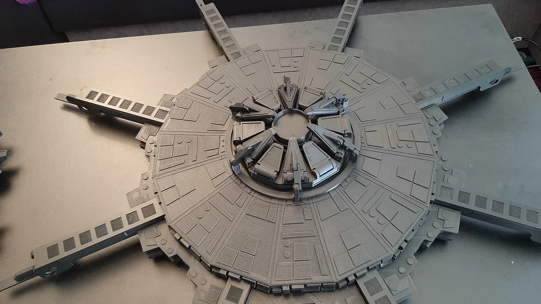 Mẫu in 3D tàu mẹ của Anubis - Stargate - Image 6