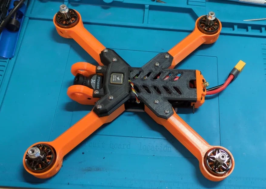 Khung Drone FPV Firehawk Nighthawk Remix Tùy Chỉnh Cho Người Đam Mê - Image 1