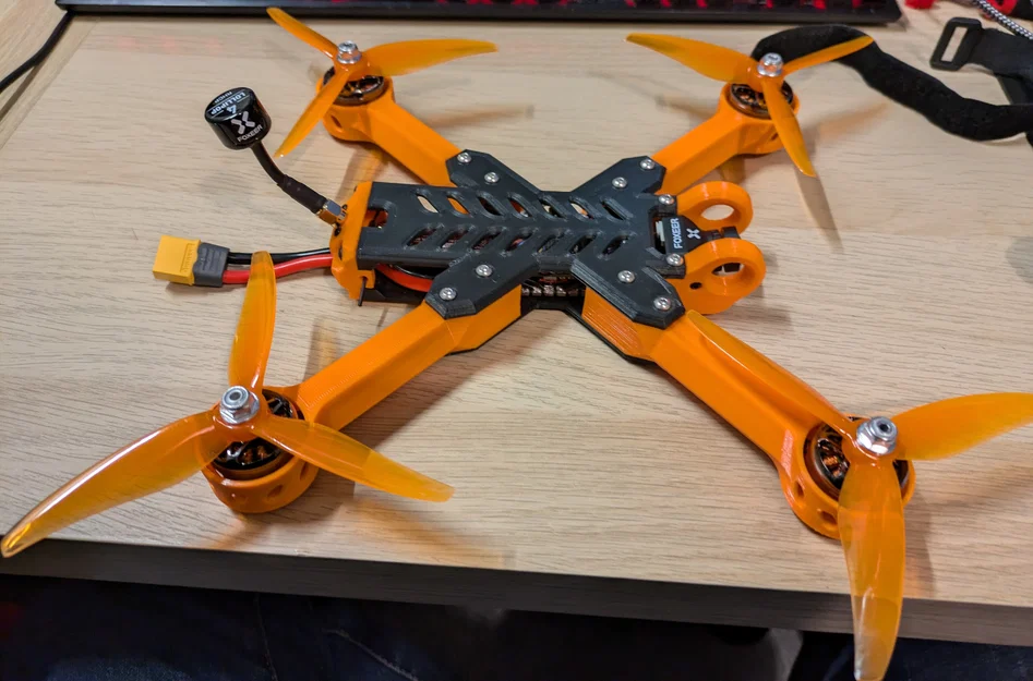 Khung Drone FPV Firehawk Nighthawk Remix Tùy Chỉnh Cho Người Đam Mê - Image 3