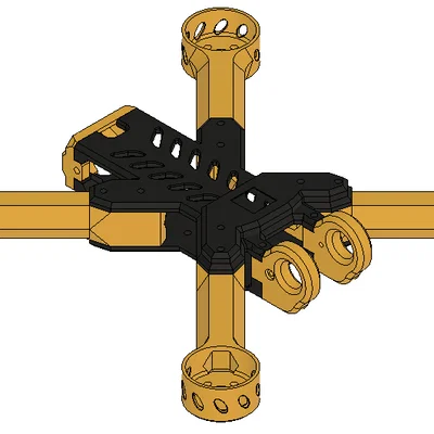 Khung Drone FPV Firehawk Nighthawk Remix Tùy Chỉnh Cho Người Đam Mê