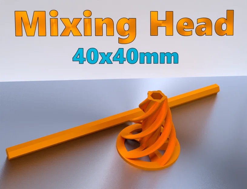 Dụng cụ khuấy sơn/chất lỏng 40x40mm - Image 1