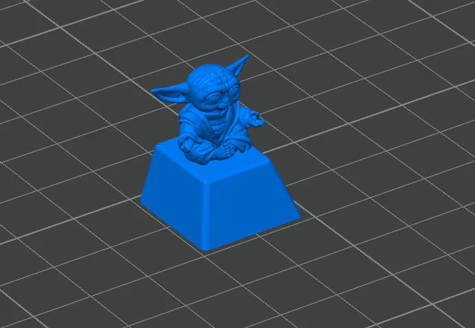 Nút bàn phím cơ Yoda (ESC keycap) độc đáo cho fan Star Wars - Image 1