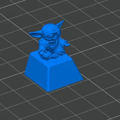 Nút bàn phím cơ Yoda (ESC keycap) độc đáo cho fan Star Wars