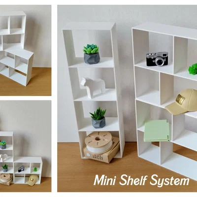 Hệ Thống Kệ Mini và Băng Đô Búp Bê Hình Trái Tim