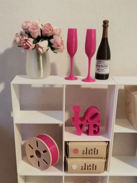 Hệ Thống Kệ Mini và Băng Đô Búp Bê Hình Trái Tim - Image 4