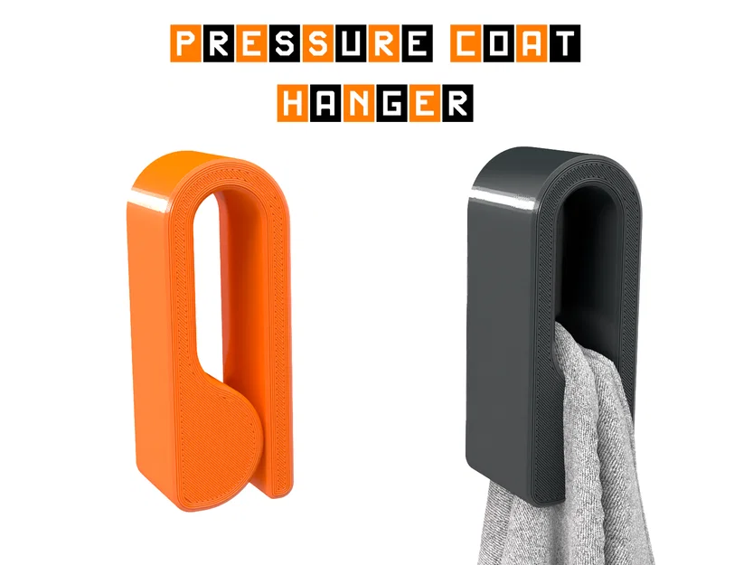 Móc treo quần áo cơ chế áp lực (Pressure coat hanger) - Image 1