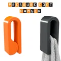 Móc treo quần áo cơ chế áp lực (Pressure coat hanger) - Thumbnail 1