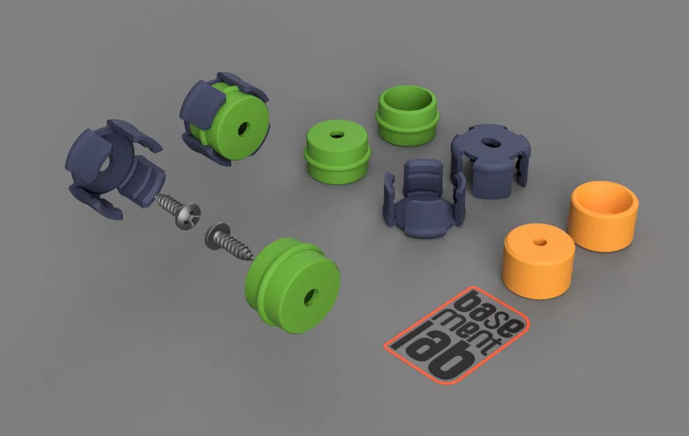 Giá treo tường âm tường cho tấm ốp kèm dụng cụ đánh dấu - Hệ thống cố định nhanh - Image 1