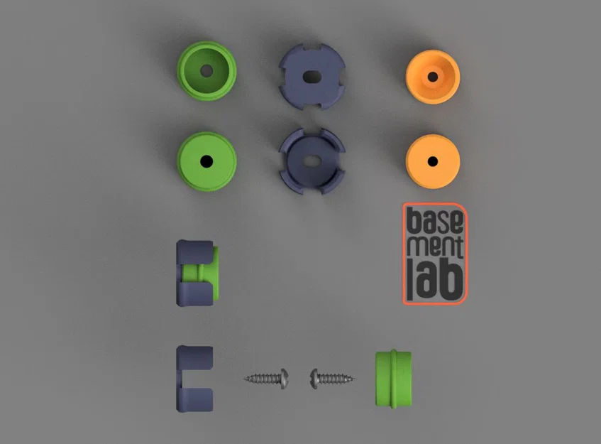 Giá treo tường âm tường cho tấm ốp kèm dụng cụ đánh dấu - Hệ thống cố định nhanh - Image 2