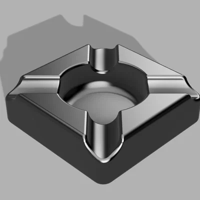 Mẫu in 3D gạt tàn xì gà sang trọng và tinh tế