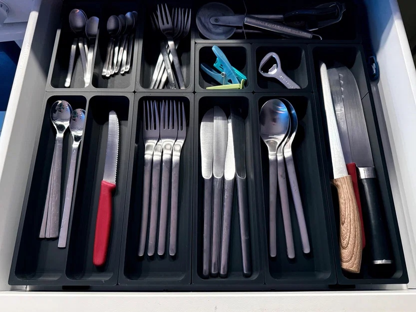 Khay Nhà Bếp Hiện Đại Mô-Đun Gridfinity - Image 2