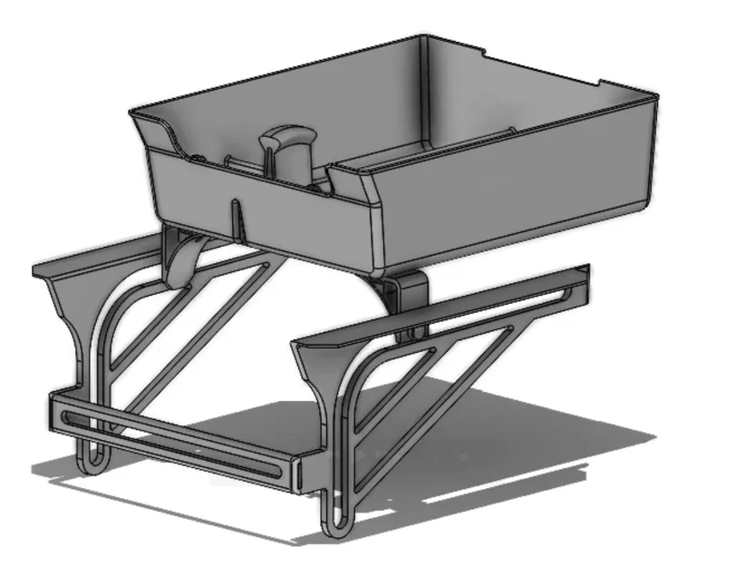 Bộ linh kiện cơ chế khay trượt cho bệ tì tay Rivian - Image 1