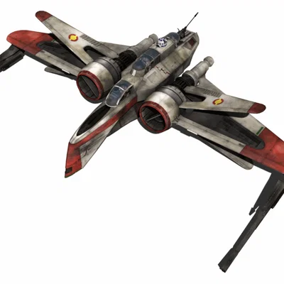 ARC-170 Starfighter - Mô hình 3D chi tiết cao