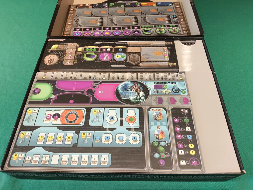 Bộ Gaia Project kèm bản mở rộng The Lost Fleet (remix cho các mảnh tile dày hơn) - Image 4