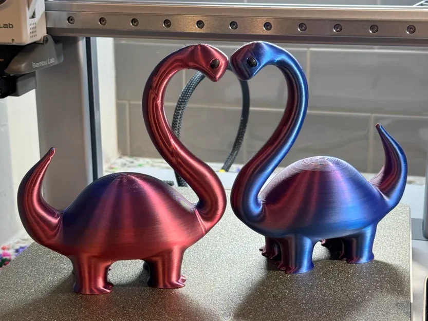 Cute Heartosaurus - Mô hình khủng long tạo hình trái tim dễ thương - Image 1