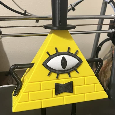 Mô hình Bill Cipher từ phim hoạt hình Gravity Falls