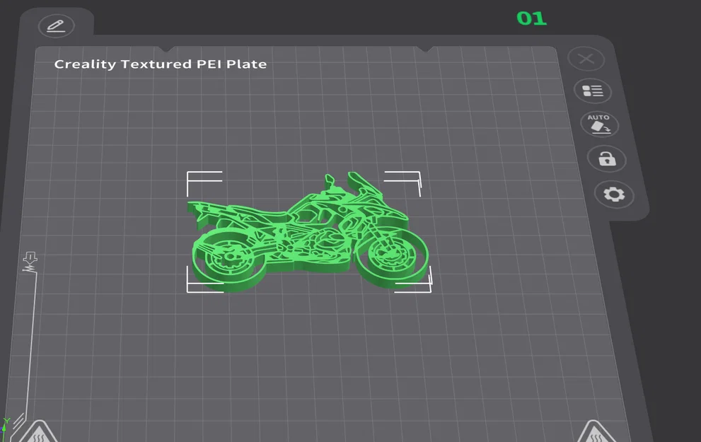 Mô hình 3D xe mô tô BMW GS1250 Adventure trang trí cực đẹp - Image 1