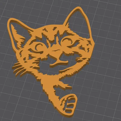 Mô hình trang trí chú mèo dễ thương (Cat Decor) - In 3D cực xinh