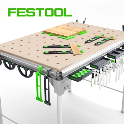 Bộ phụ kiện đa năng cho bàn làm việc Festool MFT 3