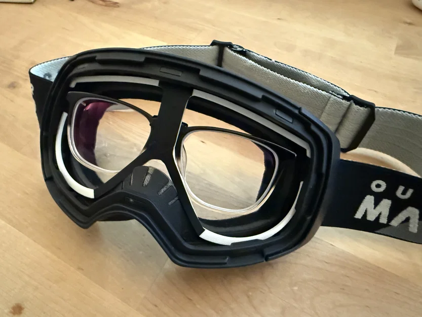 Khung gắn kính cận cho kính trượt tuyết (có thể điều chỉnh) - Image 2